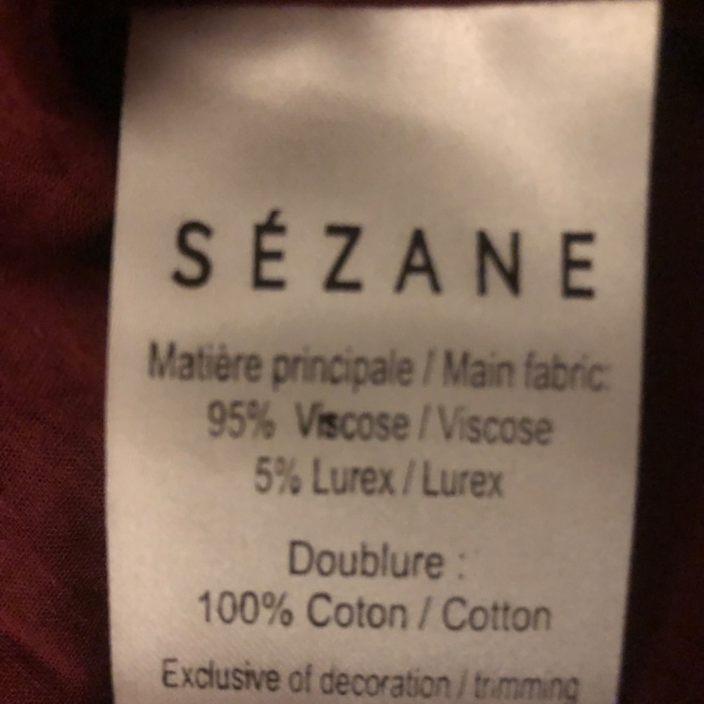 Sezane Robe Celeste - Picture 7 of 11